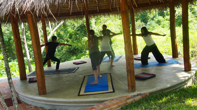 Yoga and meditation - Hillside Eco Lodge - Laos