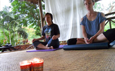 Yoga and meditation at Hotel Eco Lodge - Luang Prabang